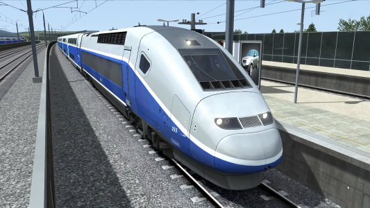 اسکرین شات بازی Train Driving Sim 3D 4