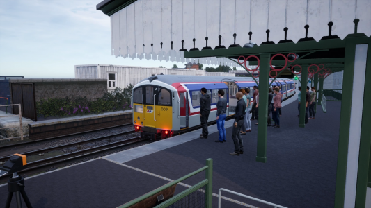 اسکرین شات بازی Train Driving Sim 3D 8