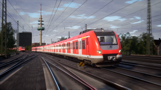 اسکرین شات بازی Train Driving Sim 3D 2