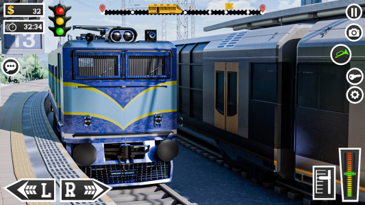 اسکرین شات بازی Train Driving Sim 3D 2