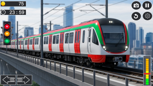 اسکرین شات 2 بازی Train Driving Sim 3D