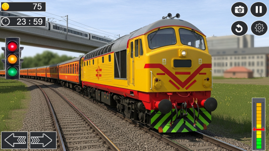 اسکرین شات 1 بازی Train Driving Sim 3D