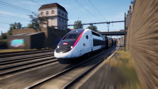 اسکرین شات بازی Train Driving Sim 3D 1