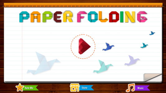 اسکرین شات بازی Paper Folding Origami 1