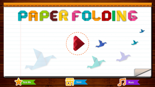 اسکرین شات 1 بازی Paper Folding Origami