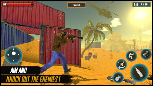 اسکرین شات بازی FPS Team Battleground Gun Game 5