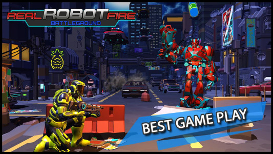اسکرین شات 4 بازی Robot Wars: Robot Gun Games