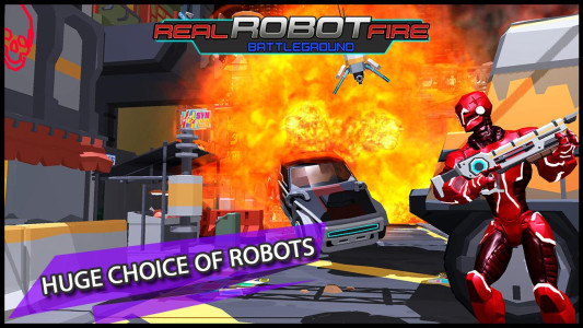 اسکرین شات 1 بازی Robot Wars: Robot Gun Games
