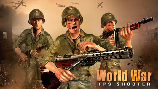 اسکرین شات 1 بازی World War Army: War Mission