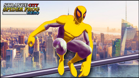 اسکرین شات بازی Strange City Spider Frog Rope Hero: Grand Vice Ops 1