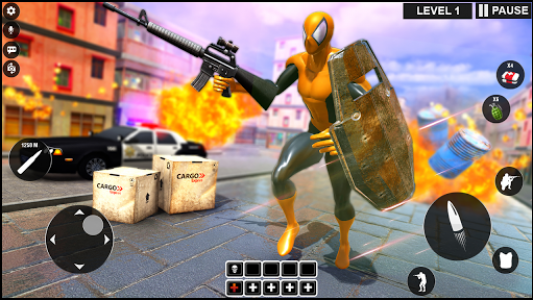 اسکرین شات بازی Strange Superhero Ninja Shooter: Gangster Vegas 7