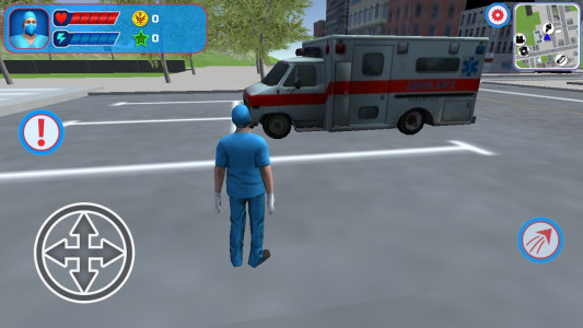 اسکرین شات بازی آمبولانس اورژانس بیمار 1