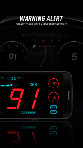 اسکرین شات 5 برنامه HUD Speedometer Speed Monitor