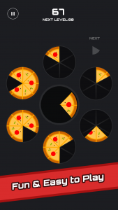 اسکرین شات 1 بازی Fruit, Pizza Slice Puzzle