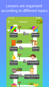 اسکرین شات 4 برنامه Dutch For Kids And Beginners