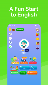 اسکرین شات 1 برنامه English for kids