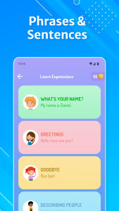 اسکرین شات 4 برنامه English for kids