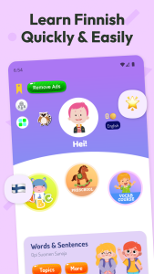 اسکرین شات 1 برنامه Learn Finnish For Beginners