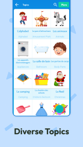 اسکرین شات 2 برنامه Learn French for Beginners