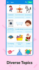 اسکرین شات 2 برنامه Learn French for Beginners