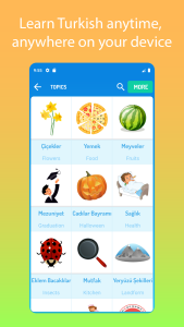اسکرین شات 1 برنامه Learn Turkish For Beginners