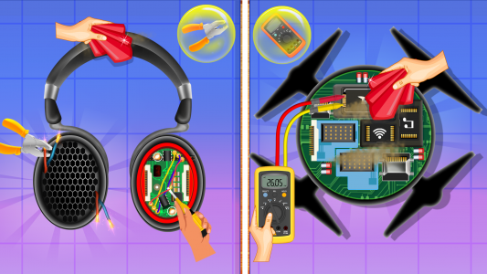 اسکرین شات بازی Electronics Repair Master 6