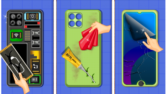 اسکرین شات 5 بازی Electronics Repair Phone Game