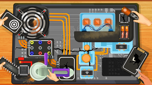 اسکرین شات بازی Electronics Repair Master 1