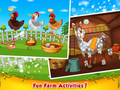 اسکرین شات بازی Animal Farm : Village Life Fun 4