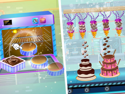 اسکرین شات بازی Chocolate Wedding Cake Factory 2