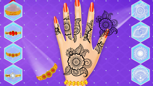 اسکرین شات بازی Girls Acrylic Nail Art Games 2