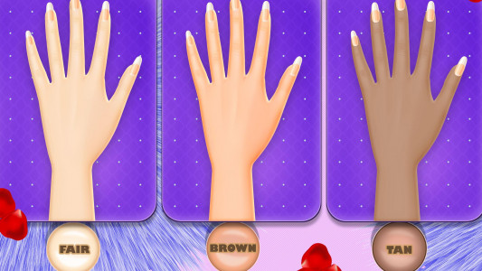 اسکرین شات بازی Girls Acrylic Nail Art Games 6