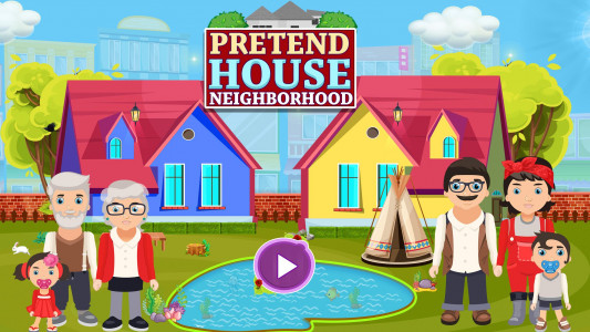 اسکرین شات بازی Pretend House Neighborhood 1