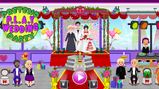 اسکرین شات بازی Pretend Town Wedding Party 1