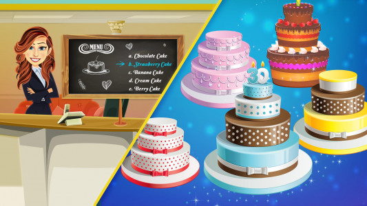 اسکرین شات بازی Cooking Cake Bakery Store: Sta 5