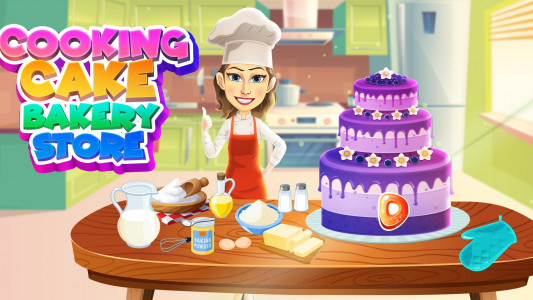 اسکرین شات بازی Cooking Cake Bakery Store: Sta 1