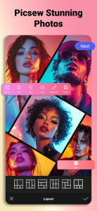 اسکرین شات 2 برنامه Collage Maker Photo Editor PIP