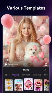 اسکرین شات 2 برنامه کلیپ ساز 2020 (Video Maker of Photos with Music & Video Editor Professional clip maker)