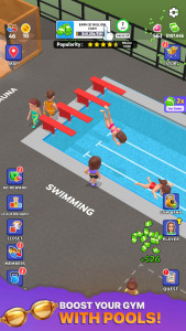 اسکرین شات 5 بازی Fitness Inc ! gym games
