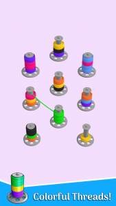 اسکرین شات بازی Puzzle Thread: Color Sort 3