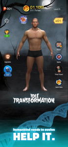 اسکرین شات بازی Idle Transformation 1