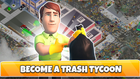 اسکرین شات 1 بازی Trash Tycoon Idle business