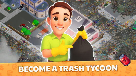 اسکرین شات 1 بازی Trash Tycoon Idle business