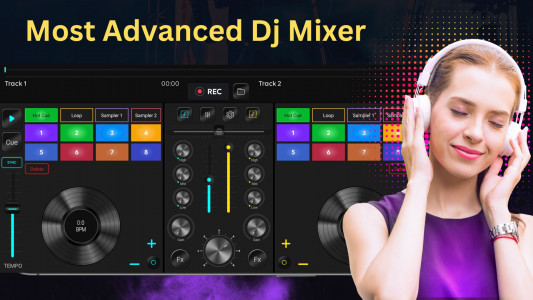 اسکرین شات برنامه DJ Mixer - Dj Music Mixer 1