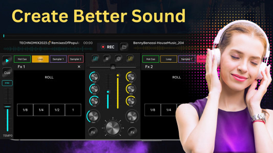 اسکرین شات برنامه DJ Game - Dj Music Mixer 2