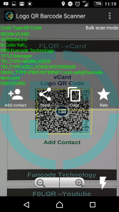 اسکرین شات برنامه Logo QR Barcode Scanner 6
