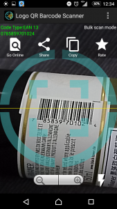 اسکرین شات برنامه Logo QR Barcode Scanner 2