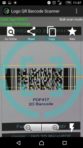اسکرین شات برنامه Logo QR Barcode Scanner 4
