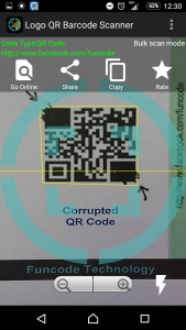 اسکرین شات برنامه Logo QR Barcode Scanner 8