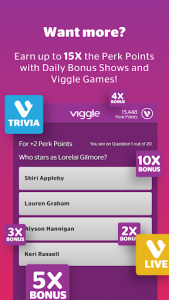 اسکرین شات برنامه Viggle 3
